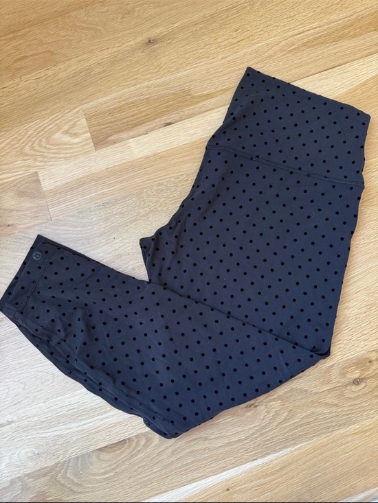 lululemon athletica Other - lululemon Align High-Rise 25” Pants Flocked polka dot . Size 14